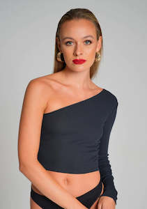 Clothing: Uno Top Black