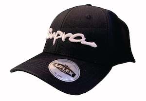 Supra - 3D Embroidered - UFlex Curve Peak Cap - BLACK