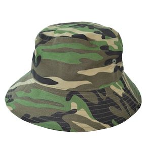 Screen printing: Camo Bucket Hat