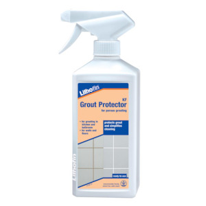 Ceramic And Porcelain Sealing: Lithofin KF Grout Protector