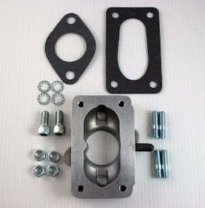 Automotive component: Adaptor Holden 71-75 HQ-HJ 202 With 3/8" Studs to Weber DGV, DGAS, DGMS