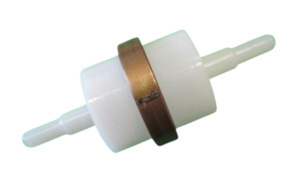 Fuel Filter With Non Return Valve 6mm & 8mm Fittings