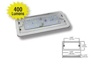 Automotive component: LED Interior Light 9 LEDs, 12V 148mm x 70mm