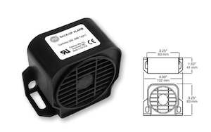 Automotive component: Backup Alarm 107DB 12/24 Volt