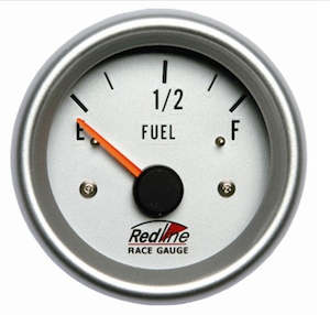 Automotive component: Race Gauge  Fuel Capacity  2 5/8