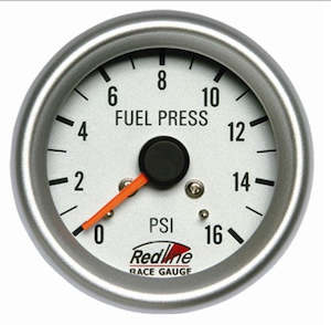 Automotive component: Race Gauge  Fuel Press 2 5/8