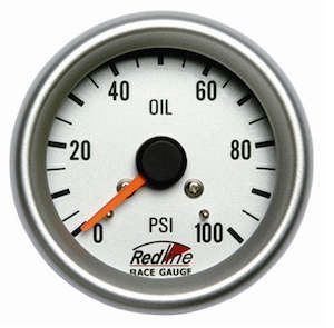 Automotive component: Race Gauge  Oil Pressure Mech 2 5/8