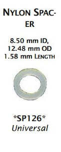 Automotive component: EFI Spacer 1.6mm - 24 Pack