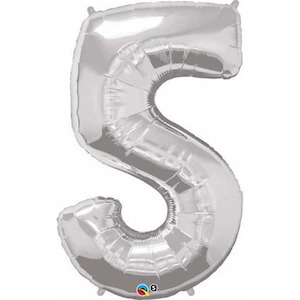 Party: ADD ON: Number 5 Balloon (Auckland Only)