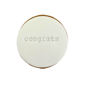 Cookies: ADD ON: "CONGRATS" Cookie