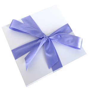 ADD ON: Purple Satin Ribbon