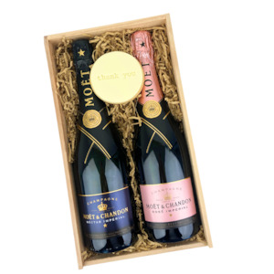 Wine Gifts: Double Moet Champagne