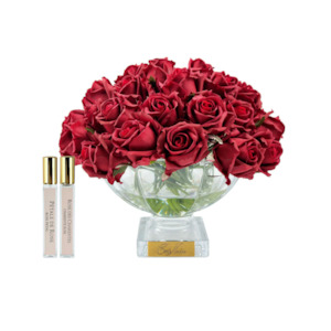 Cote Noire Centre Piece 37 Red Roses