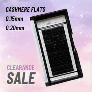 Cashmere Flat Lashes Mixed Tray