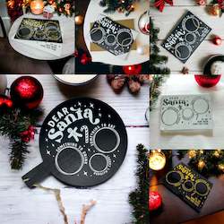 Soap manufacturing: "Dear Santa" Treats Trays