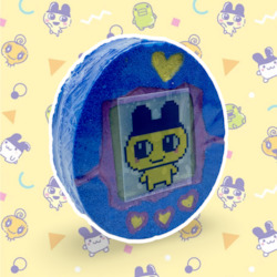 Soap manufacturing: Tamagotchi Bath Bomb