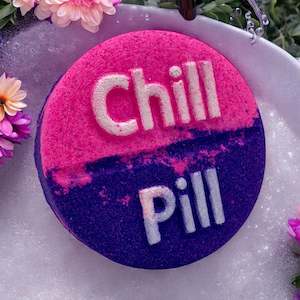 Soap manufacturing: Chill Pill Bath Bomb