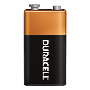 Cafe: DURACELL 9V MN-1604 COPPERTOP ALKALINE BATTERY, box of 12