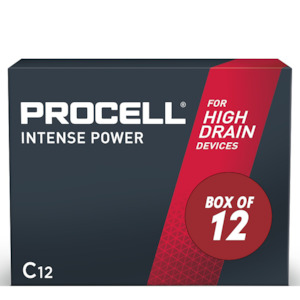 Cafe: PROCELL 1.5V PX-1400 INTENSE POWER C ALKALINE BATTERY BOX OF 12