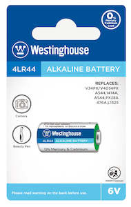 Westinghouse Alkaline - 4LR44  6volt