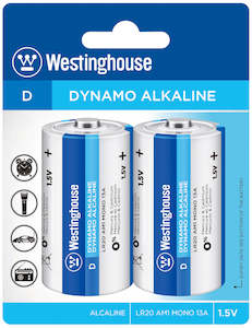 Dynamo Alkaline D 2 Pack