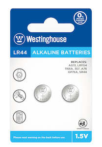 Westinghouse Alkaline LR44-BP2