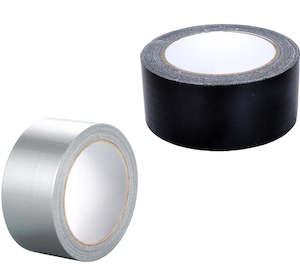 Duct Tape Rolls - Black, 4.8cm x 30M