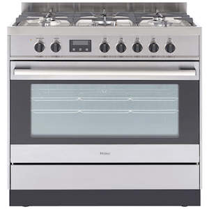 Haier 90cm Dual Fuel Freestanding Cooker