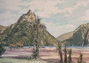 C Hazzard-Mitre Peak Milford Sound