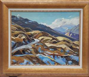 RUSSELL HOLLINGS-MORNING LIGHT CORONET PEAK