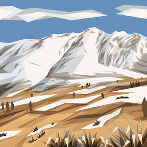 Ira Mitchell-Cardrona Print