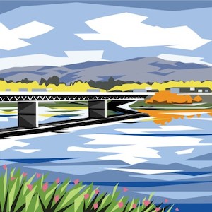 Ira Mitchell - Cromwell Bridge print