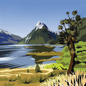 Ira Mitchell-Mitre Peak Milford Sound