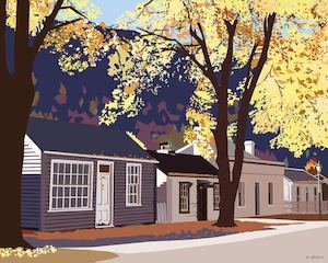 Art gallery: Ira Mitchell-Arrowtown Historic Places Cottages