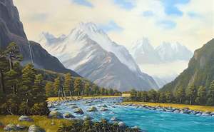 Lindsay Muirhead-Hollyford River Impression