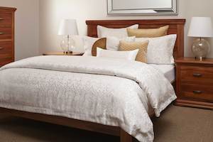 Richford Super King Duvet Cover Set Cream