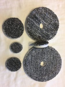 Motor vehicle accessory dealing - new: Buff & Shine Uro Fibre Pads 6, 5, 3 ,2, 1 inch