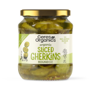 Sliced Gherkins, round-cut - 670g