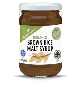 Health food wholesaling: Organic Brown Rice Malt Syrup - 400g