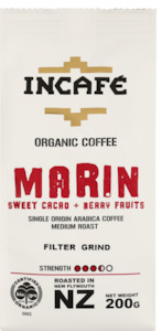 IncaFe Marin Estate Coffee, Plunger/Filter Grind - 200g