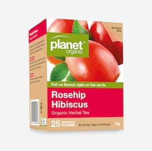 Health food wholesaling: Rosehip Hibiscus Tea 25 bag - 25 Bag