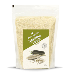 Organic Sesame Seeds, Hulled - 400g