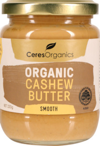 Health food wholesaling: Organic Cashew Butter, Smooth - 220g