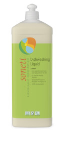 Sonett Dishwashing Liquid, Lemon - 1lt