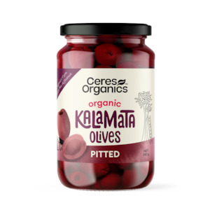 Organic Kalamata Olives, Pitted - 340g