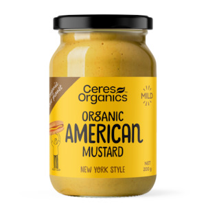 Organic Mustard, American - 200g