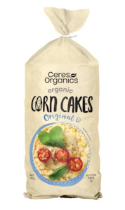 Organic Corn Cakes - 120g