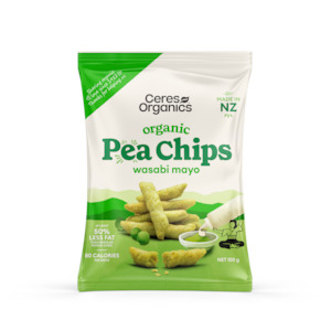 Organic Pea Chips, Wasabi Mayo - 100g