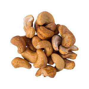 Health food wholesaling: Cashew Nuts Whole Roasted Salted Organic - 2.5kg