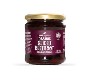 Health food wholesaling: Organic Beetroot, Sliced - 330g